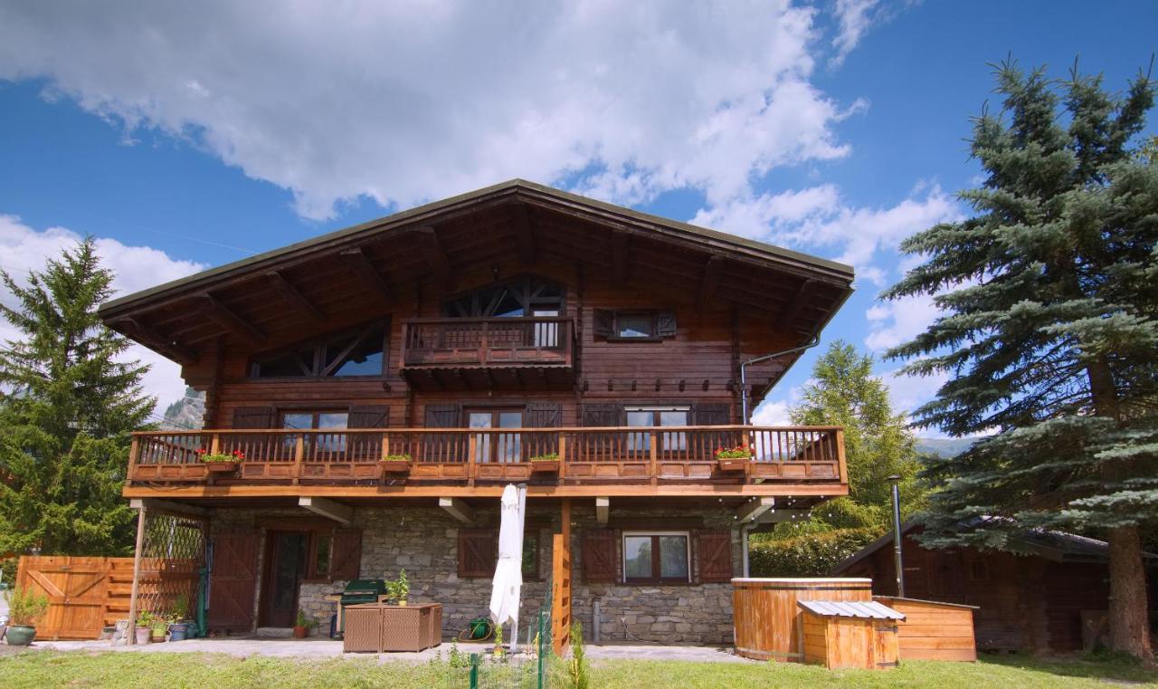 Chalet Des Sangliers Seez Exterior photo